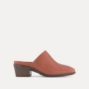 NEW YALEET women's dedicate slip on mule in brown
